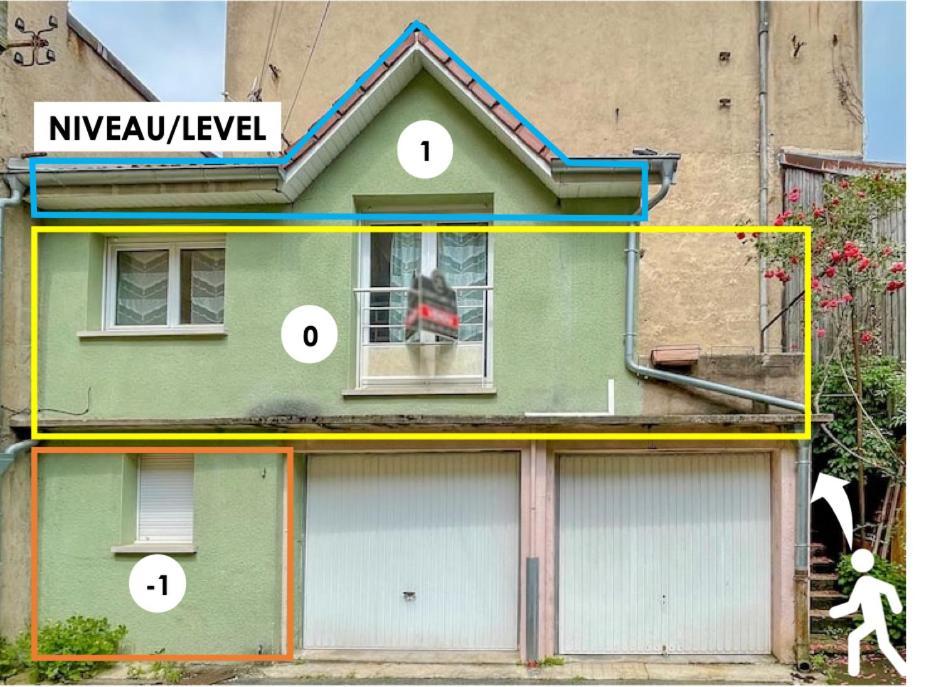 Maisonnette Le Faubourg - Centre Ville, Terrasse Et Netflix 벨포르 외부 사진